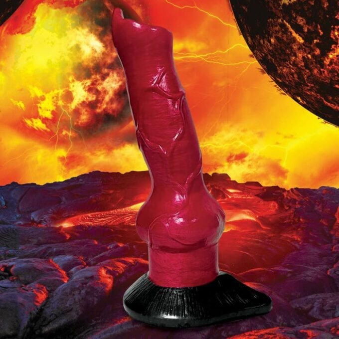CC-39 Hell-Hound Canine Penis Silicone Dildo - Imagen 2