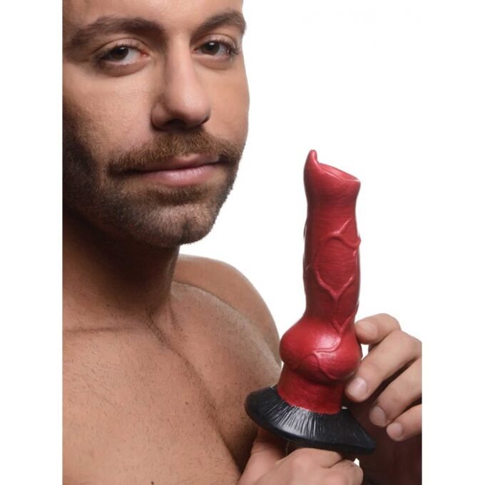 CC-39 Hell-Hound Canine Penis Silicone Dildo - Imagen 7