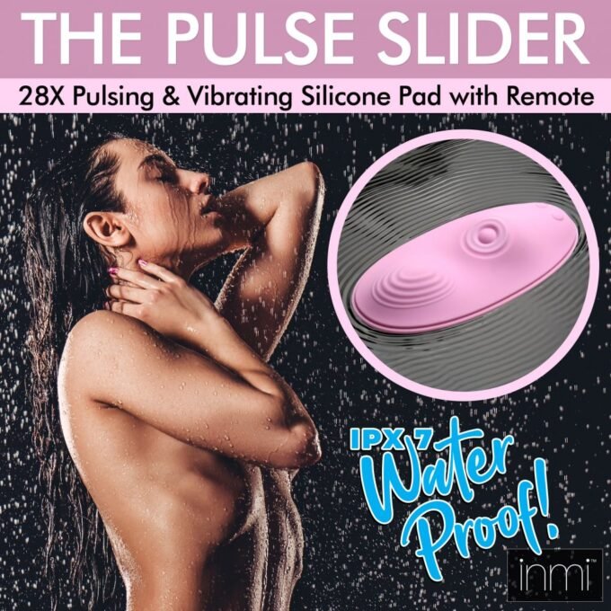 MO-773 The Pulse Slider 28X Pulsing and Vibrating Silicone Pad with Remote - Imagen 6