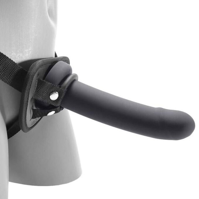 AR-881 VeDo Strapped Rechargeable Vibrating Strap On - Just Black - Imagen 3