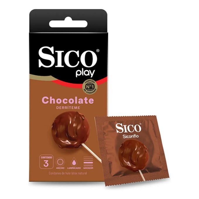 CN-123 Sico Play Chocolate Condones